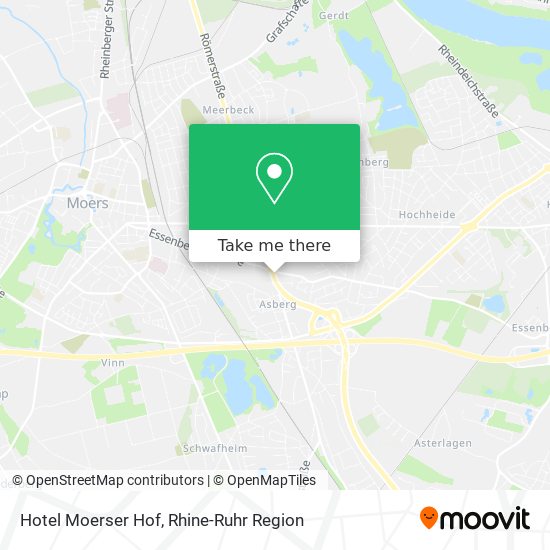 Hotel Moerser Hof map