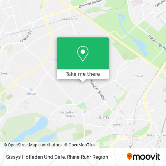 Sissys Hofladen Und Cafe map