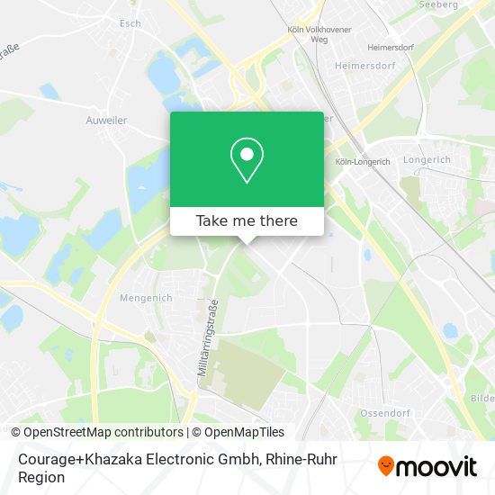 Courage+Khazaka Electronic Gmbh map