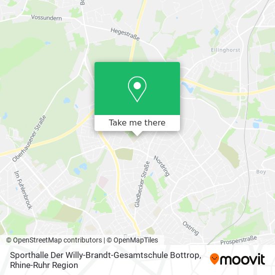 Sporthalle Der Willy-Brandt-Gesamtschule Bottrop map