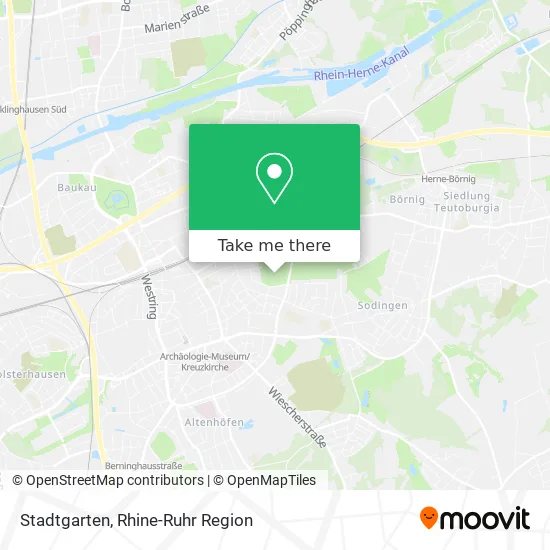 Карта Stadtgarten