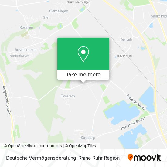 Deutsche Vermögensberatung map