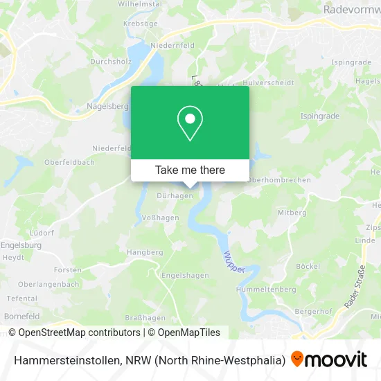 Карта Hammersteinstollen