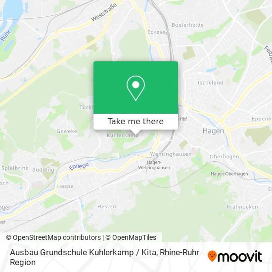 Карта Ausbau Grundschule Kuhlerkamp / Kita