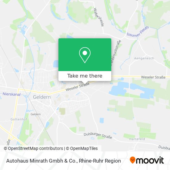 Autohaus Minrath Gmbh & Co. map
