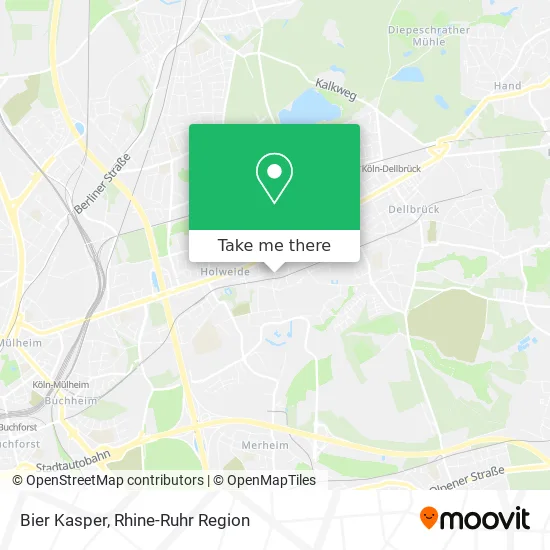 Карта Bier Kasper