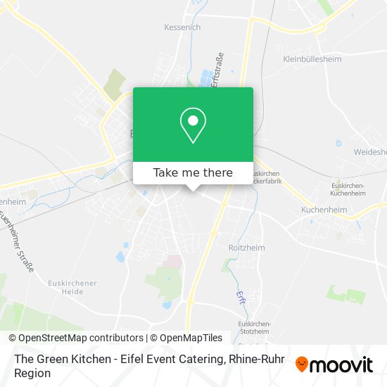 The Green Kitchen - Eifel Event Catering map