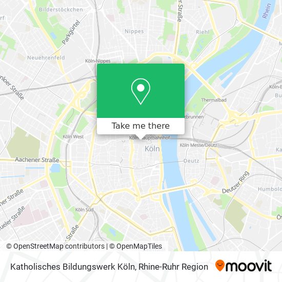 Katholisches Bildungswerk Köln map