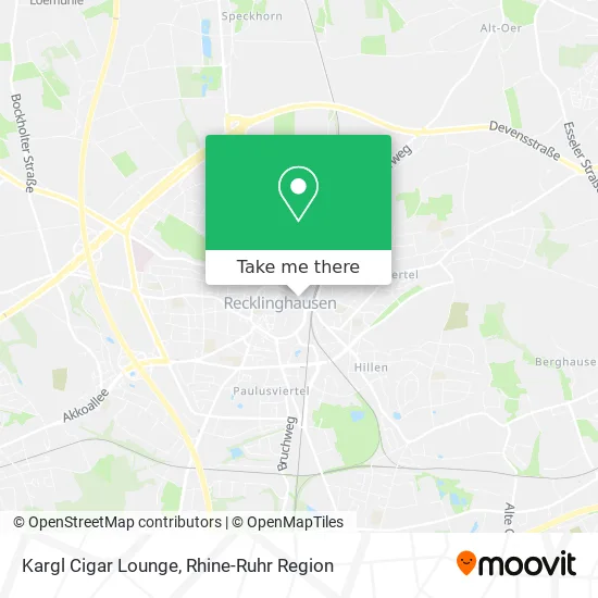 Карта Kargl Cigar Lounge