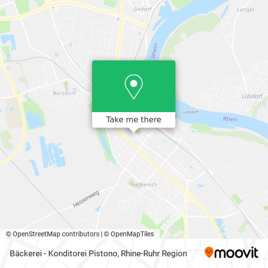 Bäckerei - Konditorei Pistono map