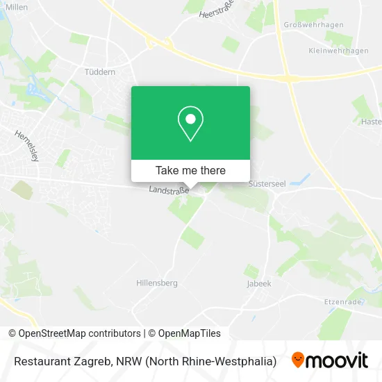 Карта Restaurant Zagreb