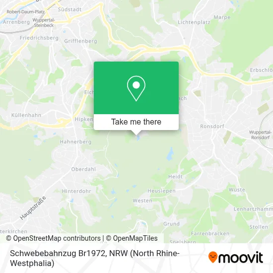 Schwebebahnzug Br1972 map