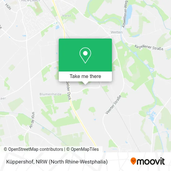 Küppershof map