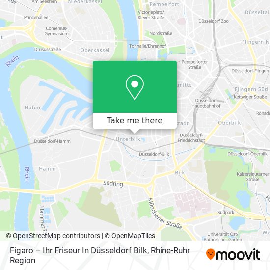 Карта Figaro – Ihr Friseur In Düsseldorf Bilk