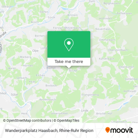 Карта Wanderparkplatz Haasbach