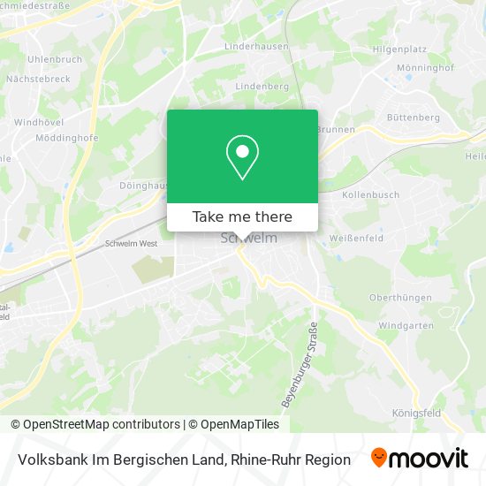 Volksbank Im Bergischen Land map