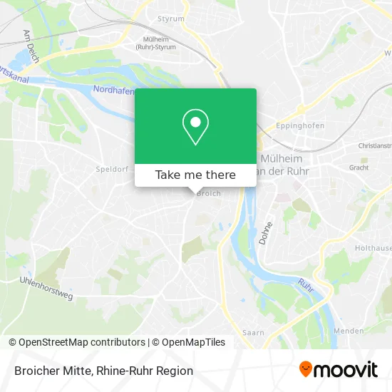 Карта Broicher Mitte
