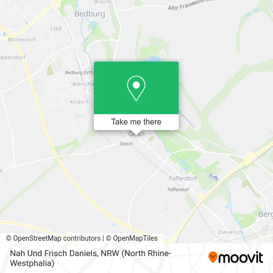 Nah Und Frisch Daniels map