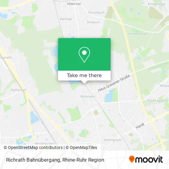 Карта Richrath Bahnübergang