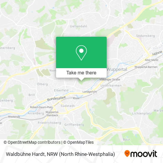 Карта Waldbühne Hardt