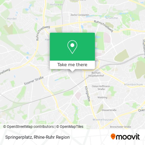 Springerplatz map