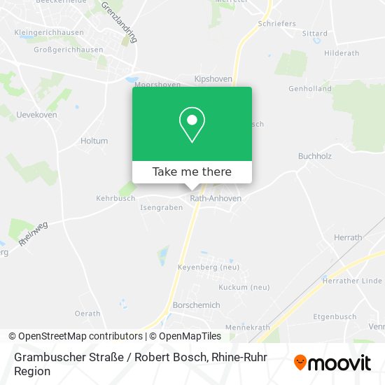 Карта Grambuscher Straße / Robert Bosch