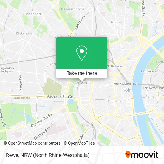 Rewe map