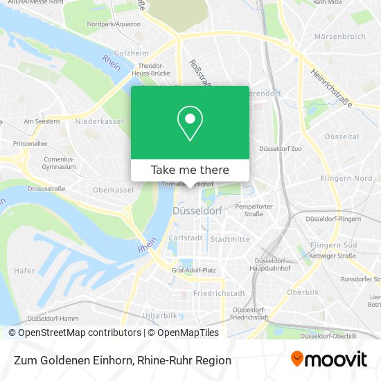 Zum Goldenen Einhorn map