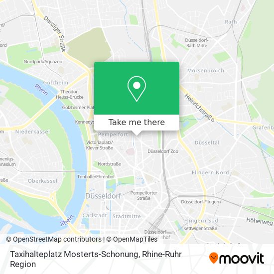 Taxihalteplatz Mosterts-Schonung map