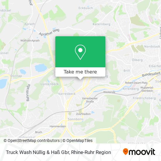 Truck Wash Nüllig & Haß Gbr map