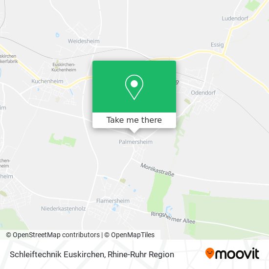 Schleiftechnik Euskirchen map