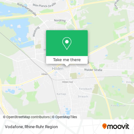 Vodafone map