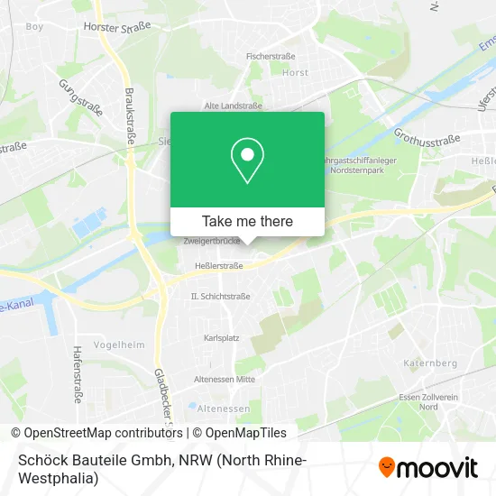 Карта Schöck Bauteile Gmbh