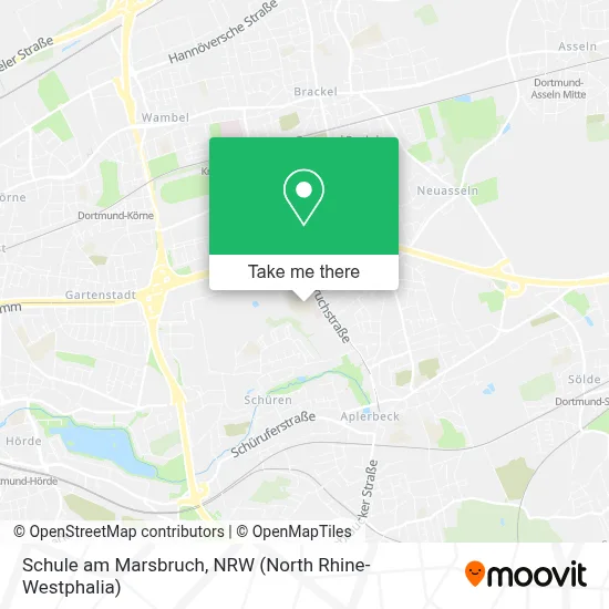 Schule am Marsbruch map
