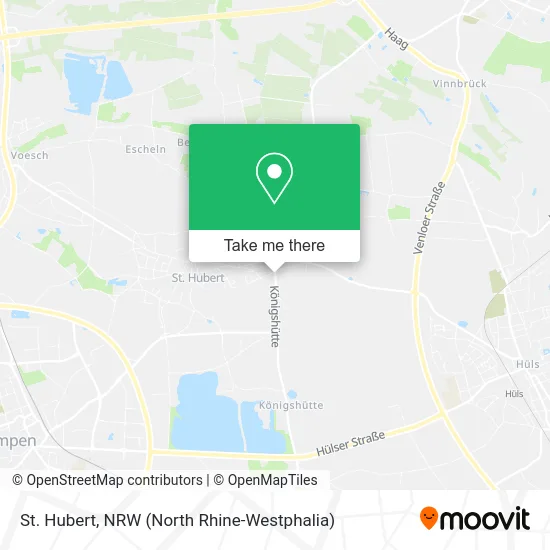 Карта St. Hubert