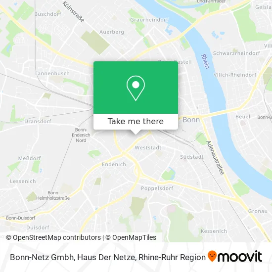 Карта Bonn-Netz Gmbh, Haus Der Netze