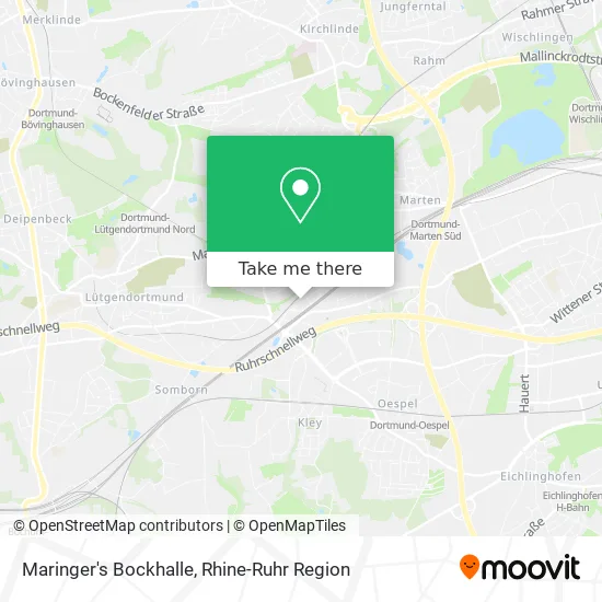 Maringer's Bockhalle map