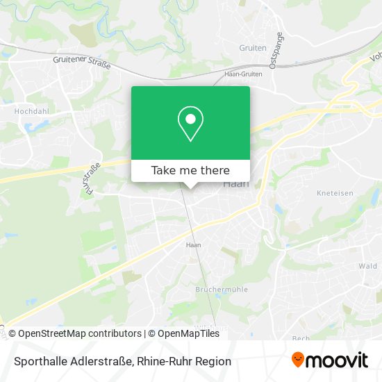 Sporthalle Adlerstraße map