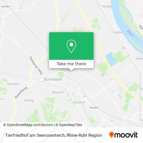 Карта Tierfriedhof am Seerosenteich