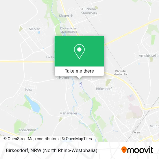 Birkesdorf map