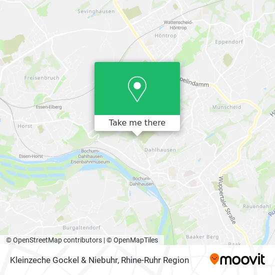 Карта Kleinzeche Gockel & Niebuhr