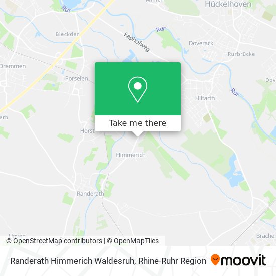 Randerath Himmerich Waldesruh map