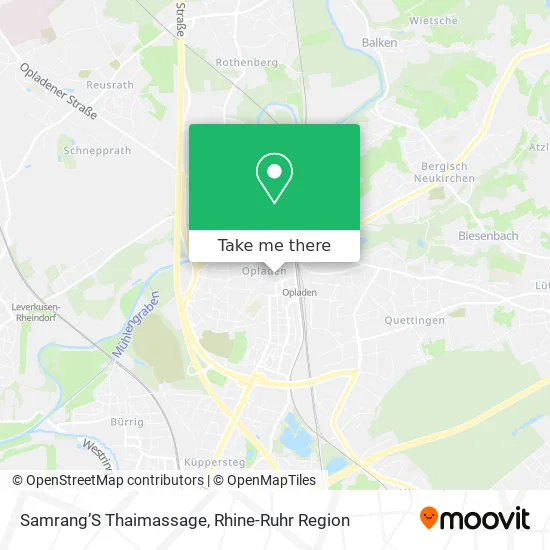Карта Samrang’S Thaimassage