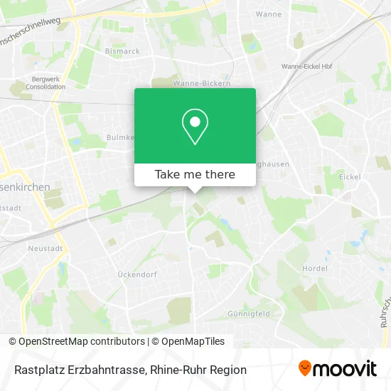 Карта Rastplatz Erzbahntrasse