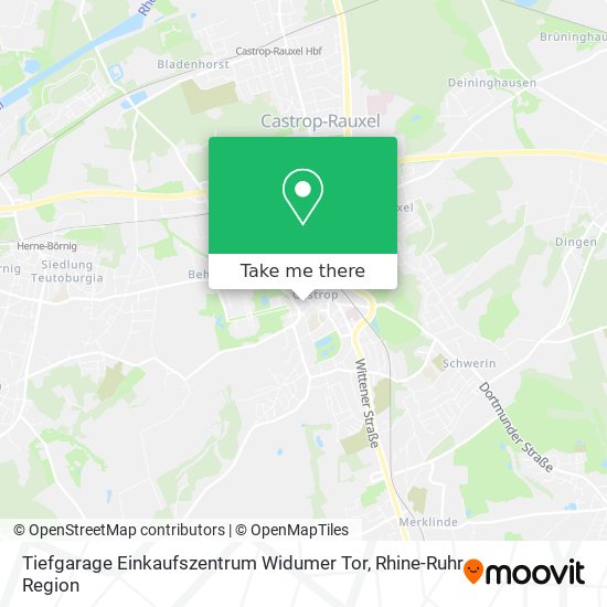 Tiefgarage Einkaufszentrum Widumer Tor map