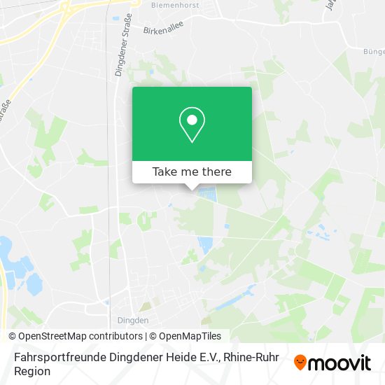 Fahrsportfreunde Dingdener Heide E.V. map