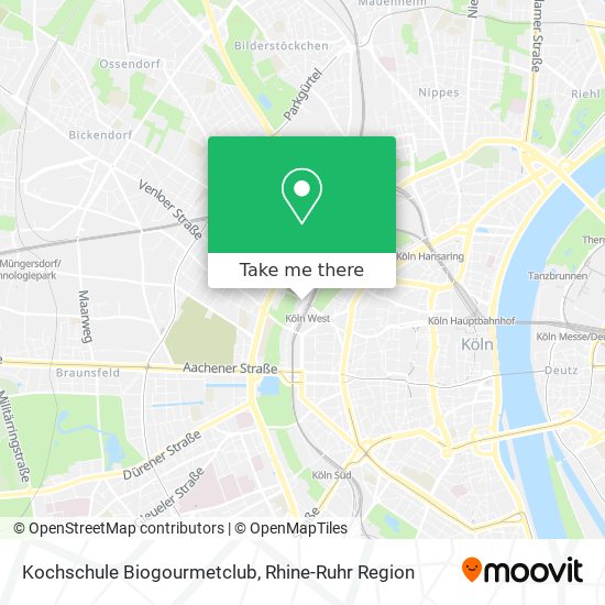 Kochschule Biogourmetclub map