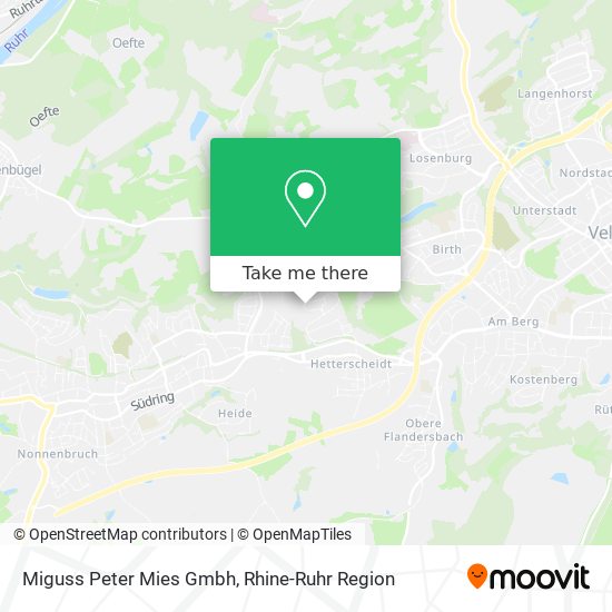 Miguss Peter Mies Gmbh map