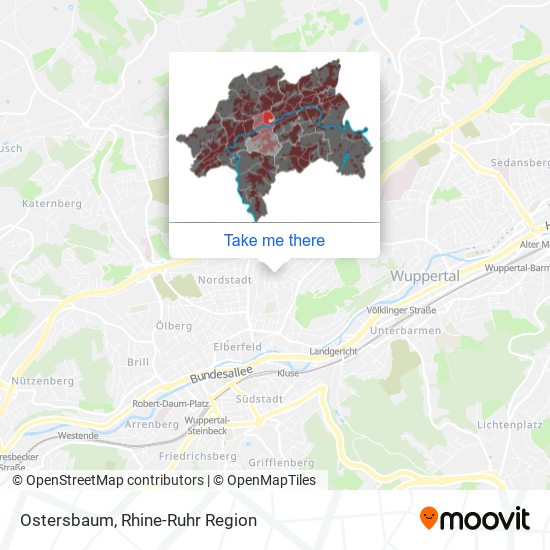 Ostersbaum map