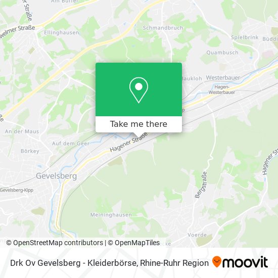 Drk Ov Gevelsberg - Kleiderbörse map